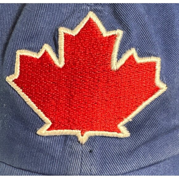 Toronto Blue Jays Baseball Hat Red Maple Leaf 47 Genuine Merchandise - Picture 2 of 9
